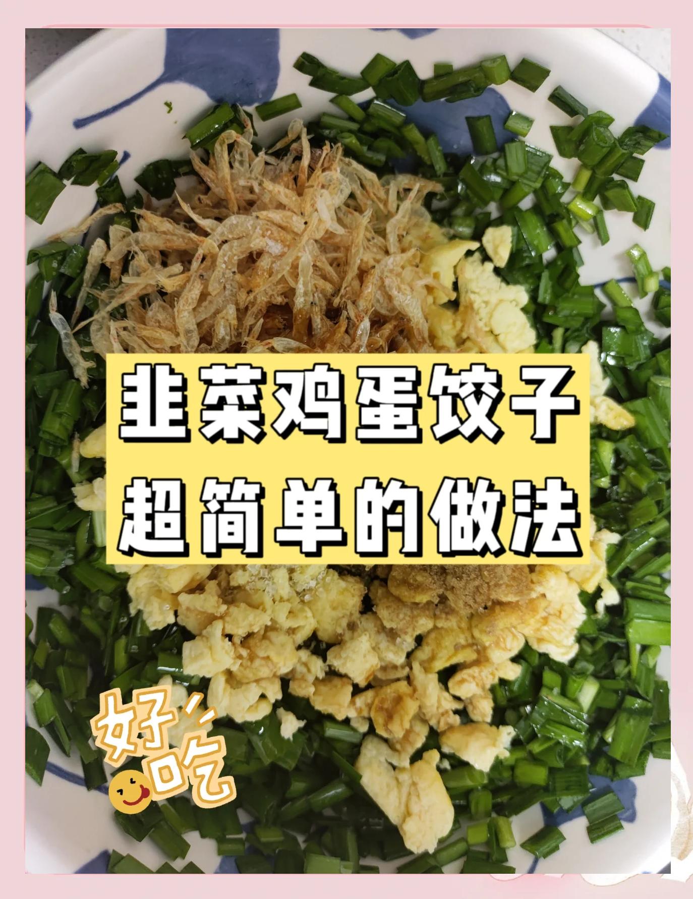 韭菜鸡蛋饺子的做法(苜蓿韭菜鸡蛋饺子的做法)